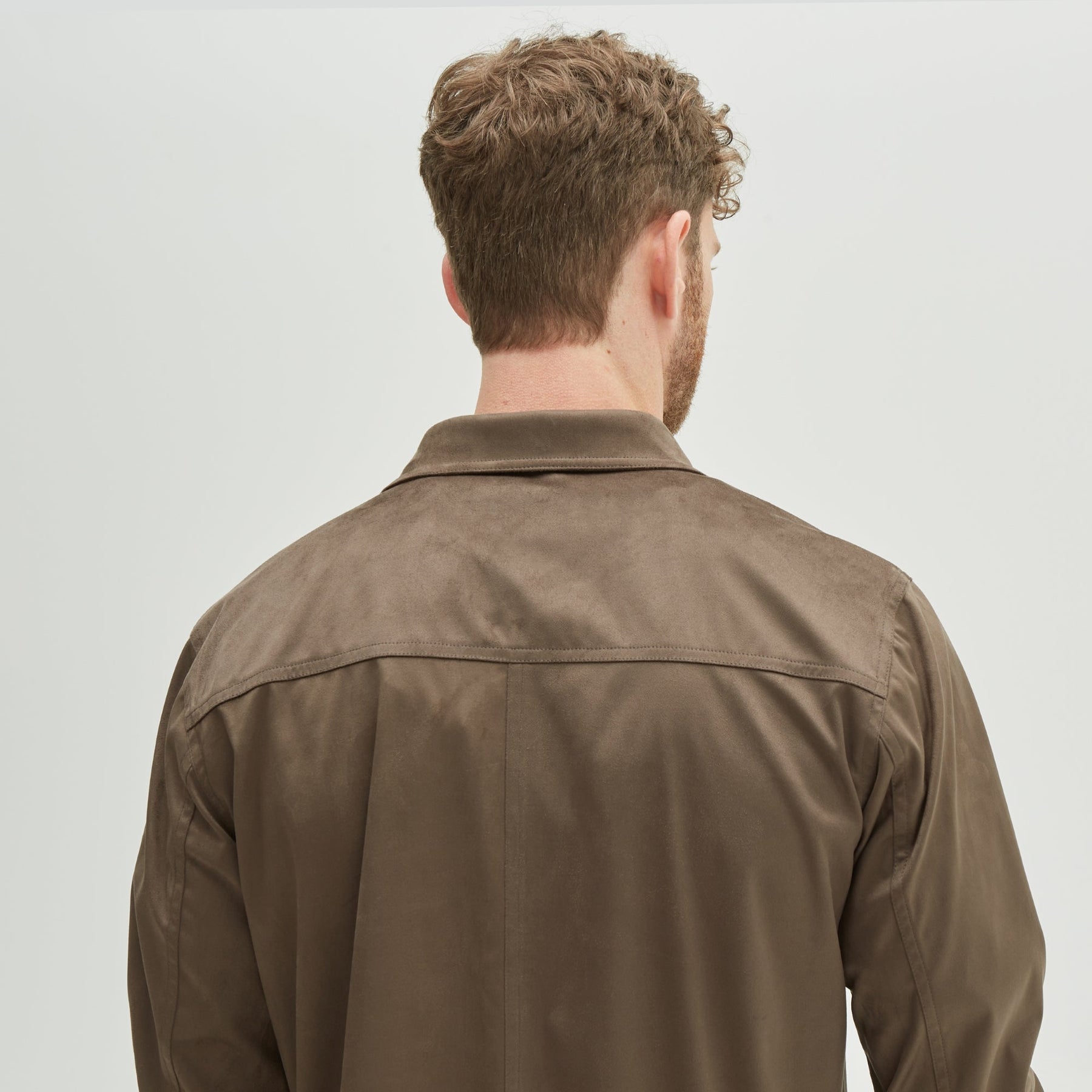 Surchemise avec poche plaquée pour homme par Robert Barakett | Renoir RB21027 Vert Sol | Boutique Vvög, vêtements mode pour homme et femme