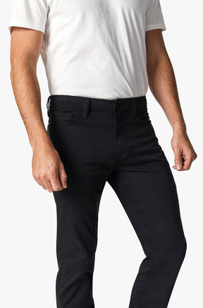 Pantalon pour homme par 34 Heritage | Courage/H0031018613 Sergé Noir/Black Twill | Boutique Vvög, vêtements mode pour homme et femme