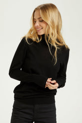 Col roulé pour femme par Kaffe | 10506025 100121-BLACK DEEP | Boutique Vvög, vêtements mode pour homme et femme