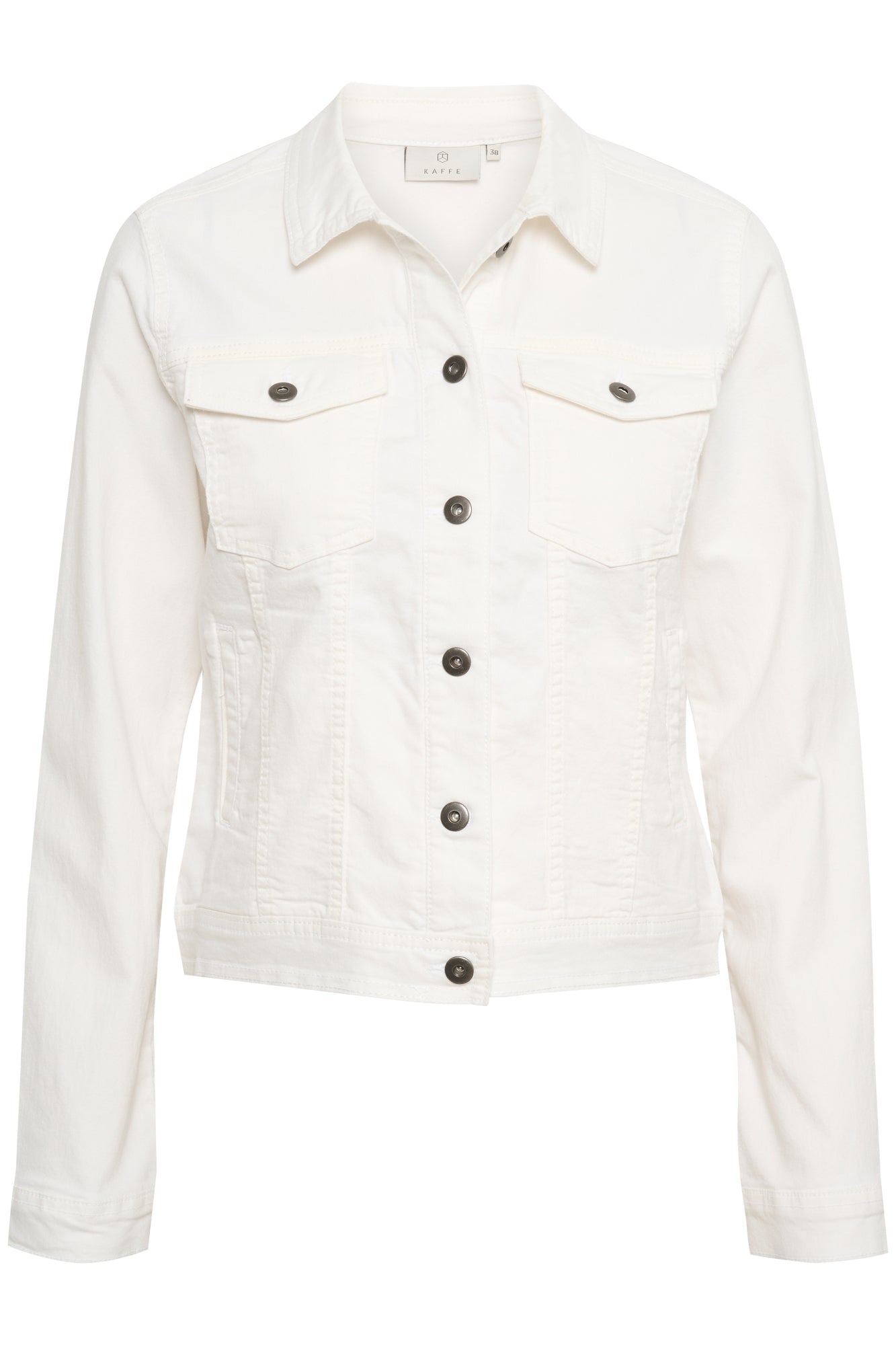 Jacket pour femme par Kaffe | 10506287/Zelina 110602-CHALK | Boutique Vvög, vêtements mode pour homme et femme