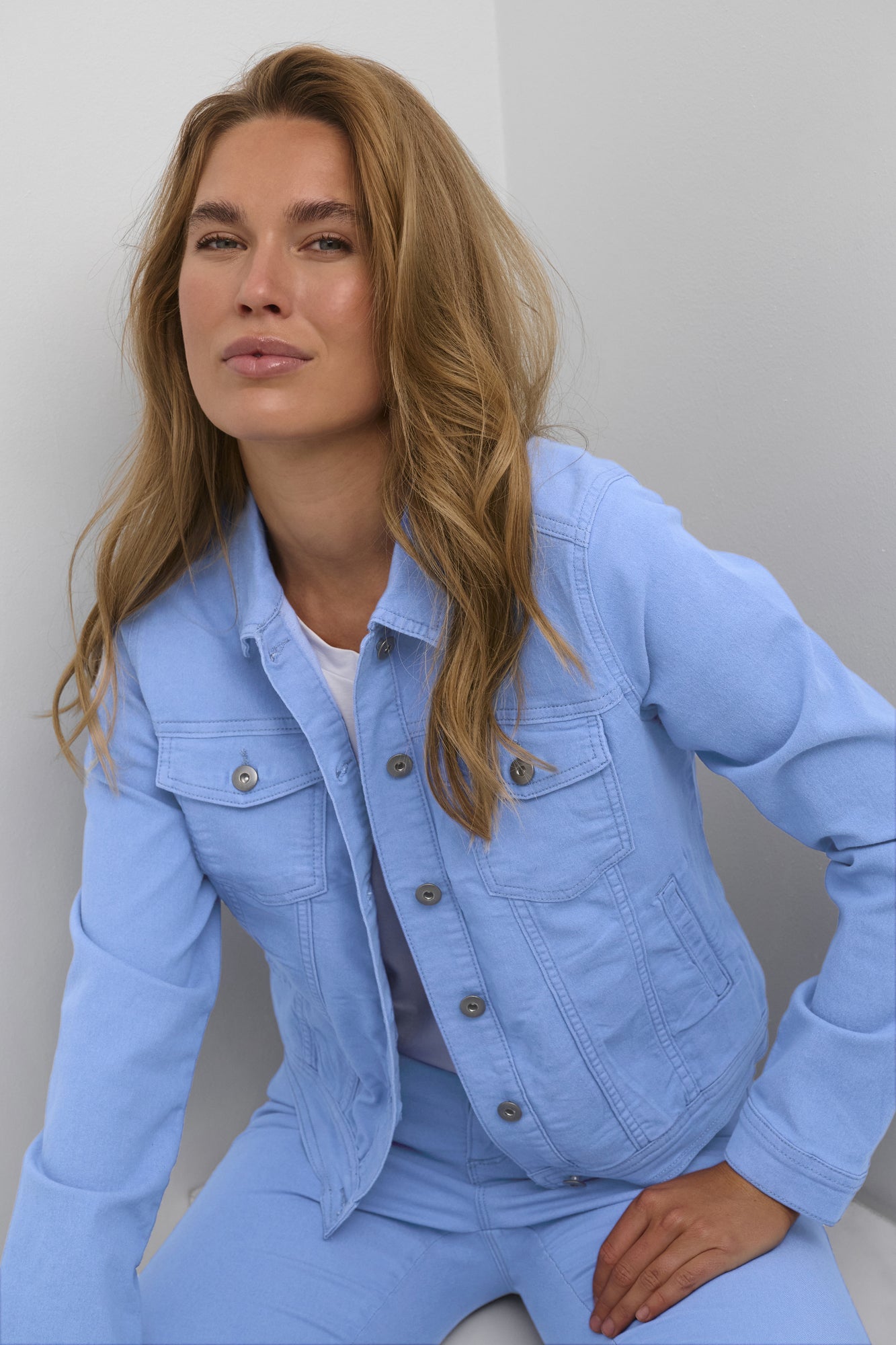 Veste/Jacket pour femme par Kaffe | 10506287 Ultramarine | Boutique Vvög, vêtements mode pour homme et femme