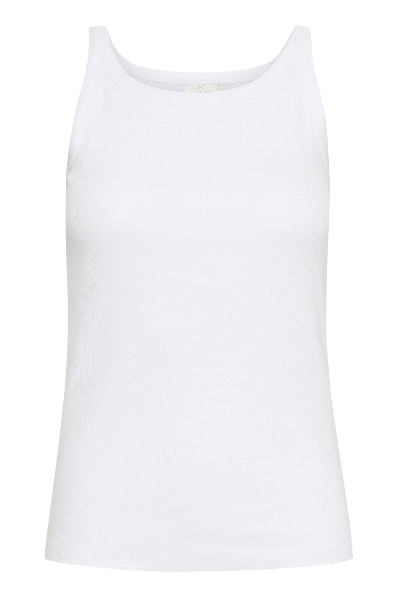Camisole pour femme par Kaffe | 10507348 Blanc/110601-WHITE | Boutique Vvög, vêtements mode pour homme et femme