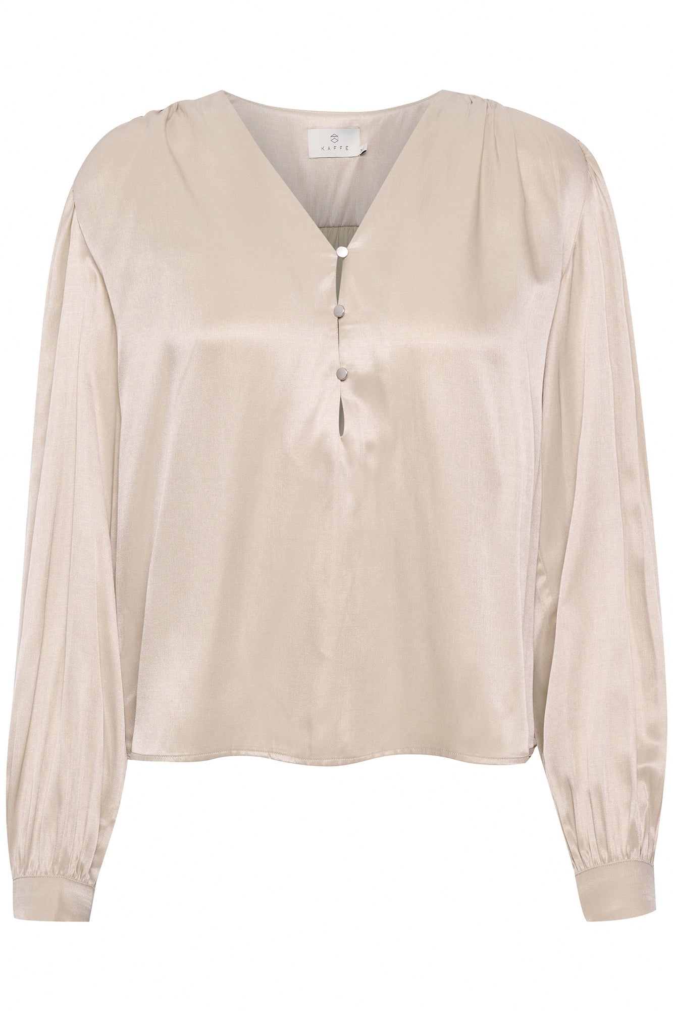 Blouse pour femme par Kaffe | 10507787/Laura 151305-GREY | Boutique Vvög, vêtements mode pour homme et femme