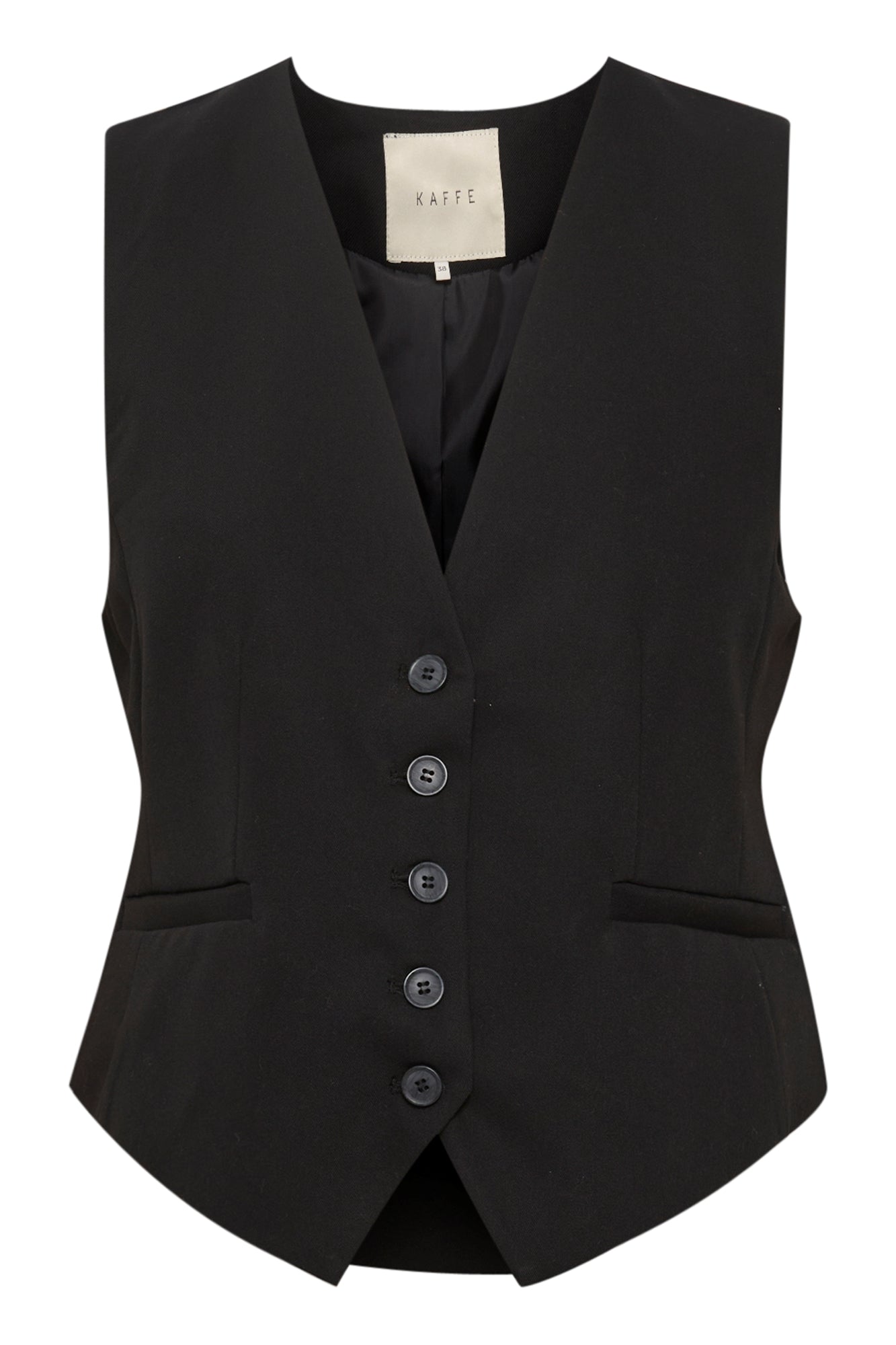 Gilet pour femme par Kaffe | 10507907/Sakura 100121-BLACK DEEP | Boutique Vvög, vêtements mode pour homme et femme