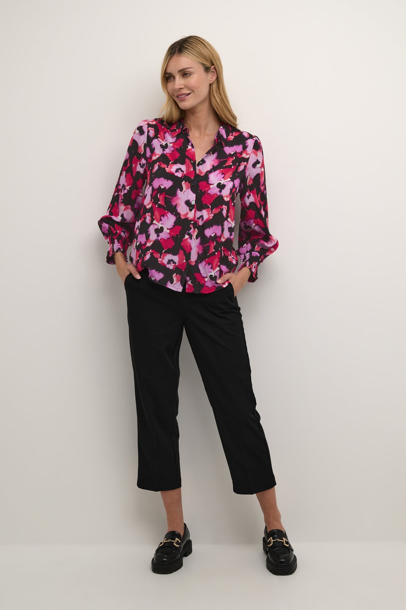 Blouse pour femme par Kaffe | Tanya/10508183 Rose/105255-PINK FADED| Boutique Vvög, vêtements mode pour homme et femme