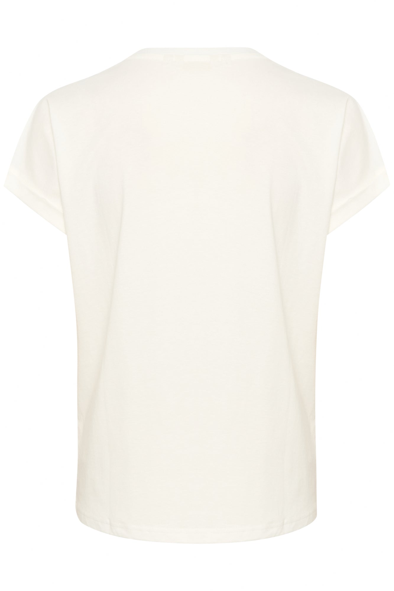 T-Shirt pour femme par Cream | Luvan/10612218 Blanc/110602-SNOW WHITE | Boutique Vvög, vêtements mode pour homme et femme