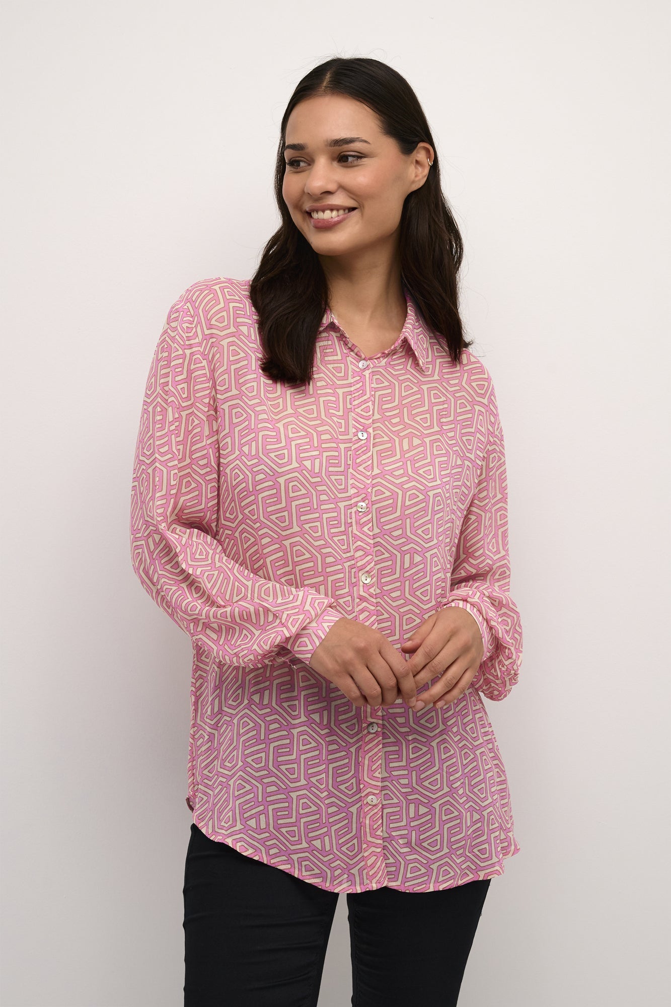 Blouse pour femme par Cream | 10612398 Géométrique/105482-GEOMETRIC | Boutique Vvög, vêtements mode pour homme et femme