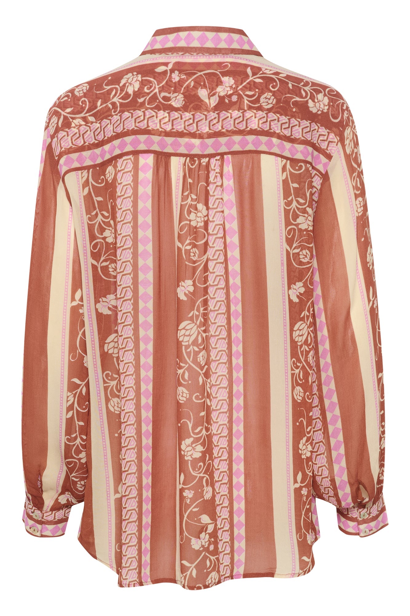 Blouse pour femme par Cream | 10612398 Séquoia/105704-REDWOOD | Boutique Vvög, vêtements mode pour homme et femme