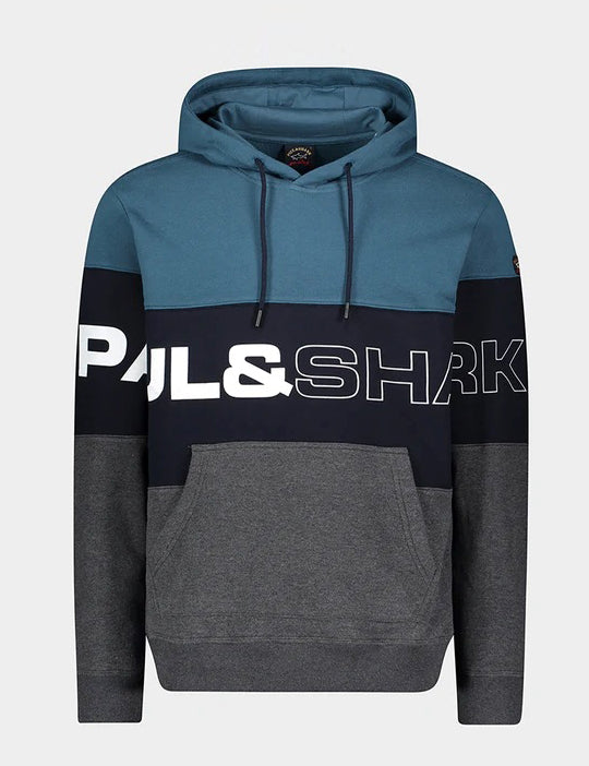 Men's hoodie by Paul Shark 12311924 100 Boutique Vvög