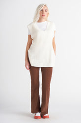 Tricot pour femme par Dex | 2027033 D IVORY | Boutique Vvög, vêtements mode pour homme et femme