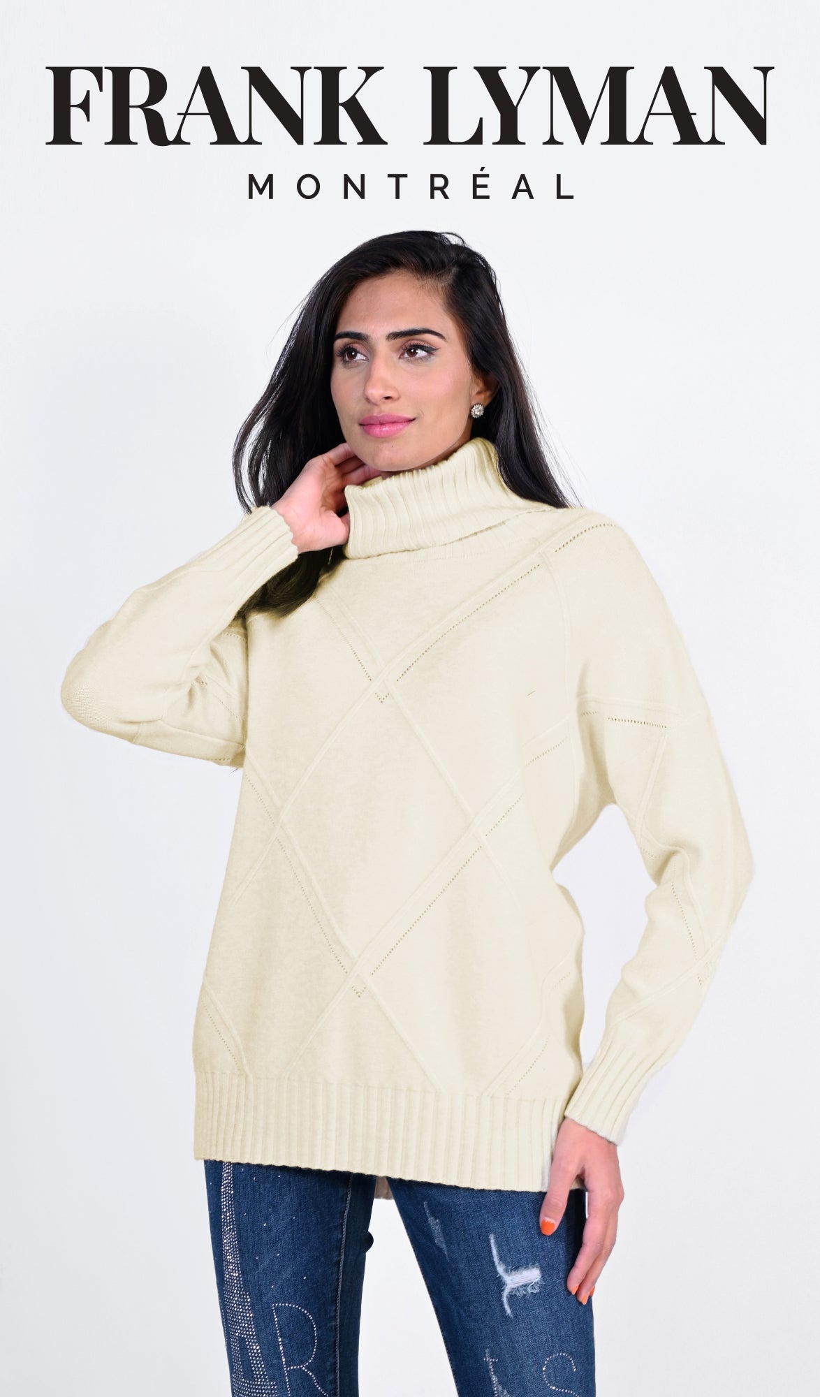 Tricot pour femme par Frank Lyman | 223438U | Boutique Vvög, vêtements mode pour homme et femme