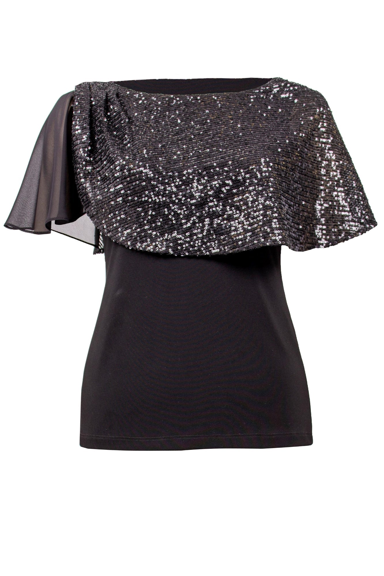 Blouse pour femme par Joseph Ribkoff | 224095 BLACK | Boutique Vvög, vêtements mode pour homme et femme