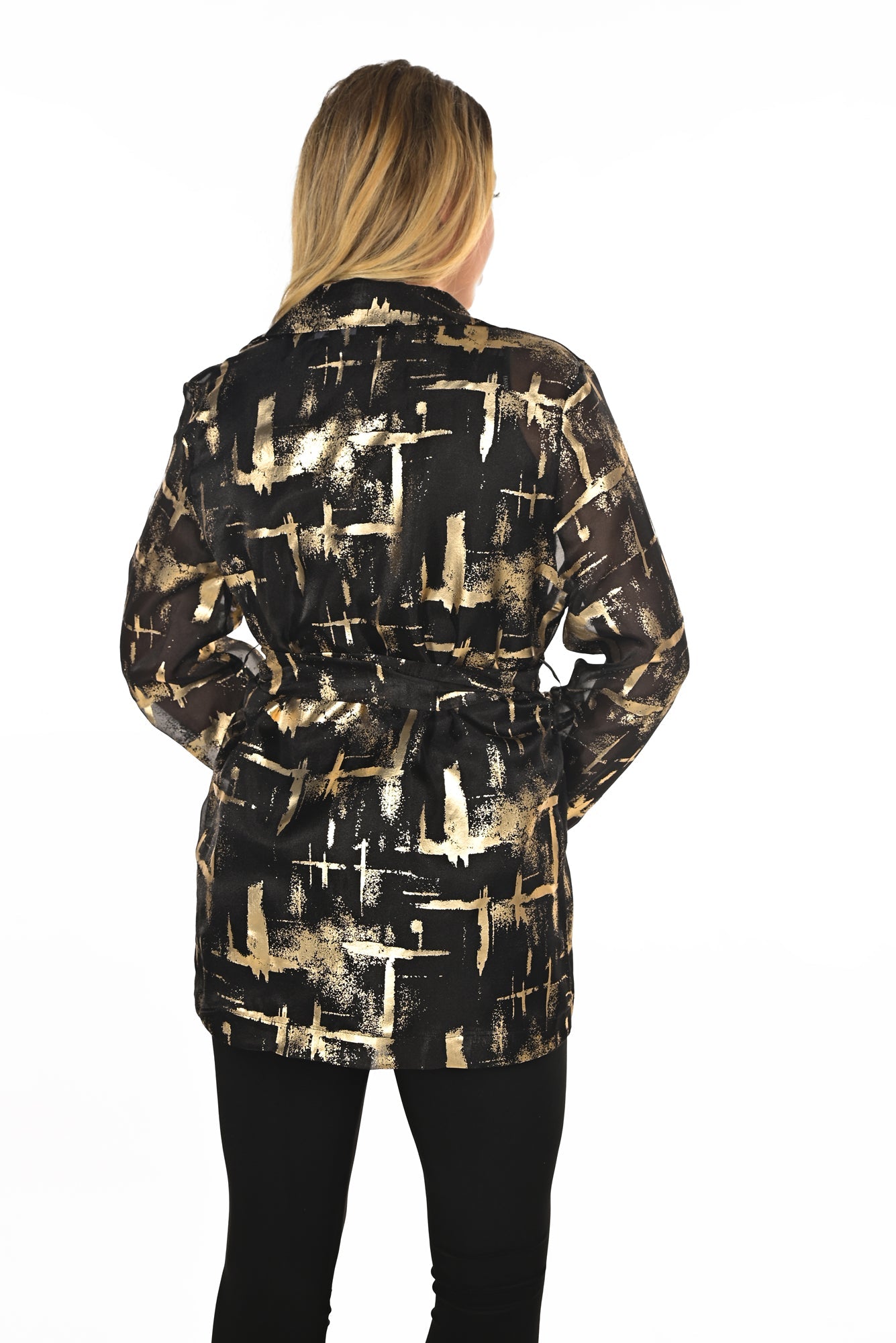 Veste pour femme par Frank Lyman | 234108U BK/GOL | Boutique Vvög, vêtements mode pour homme et femme