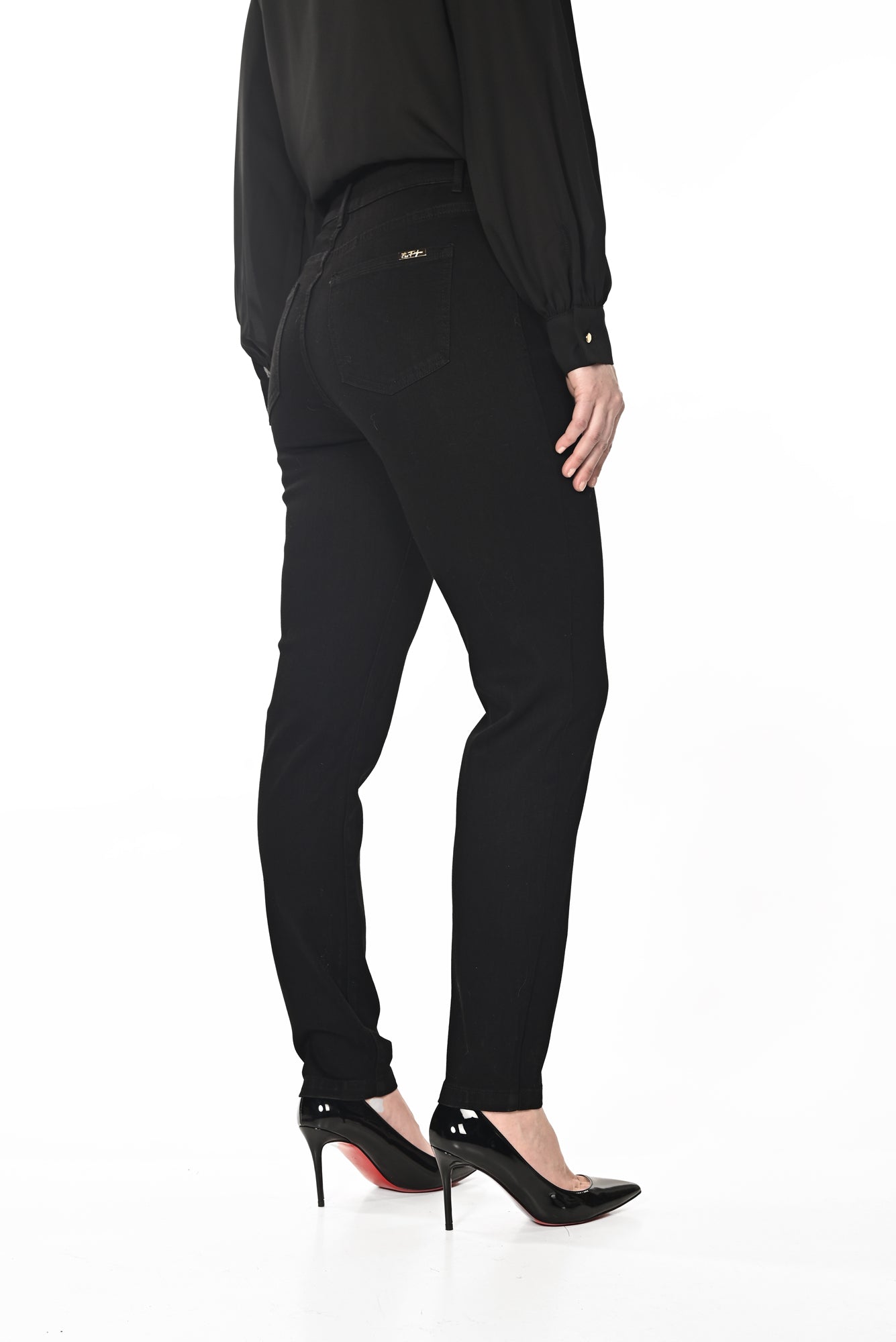 Jeans pour femme par Frank Lyman | 234111U BLACK | Boutique Vvög, vêtements mode pour homme et femme