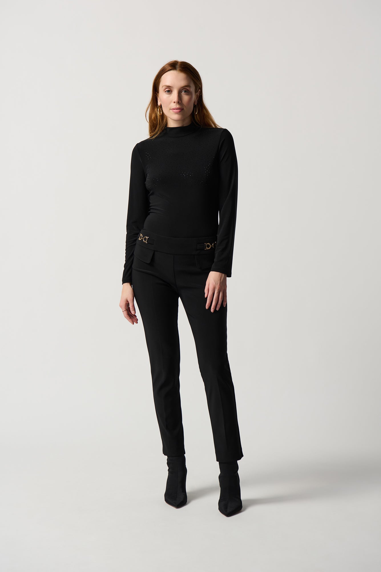 Chandail manches longues pour femme par Joseph Ribkoff | 234129 Black | Boutique Vvög, vêtements mode pour homme et femme
