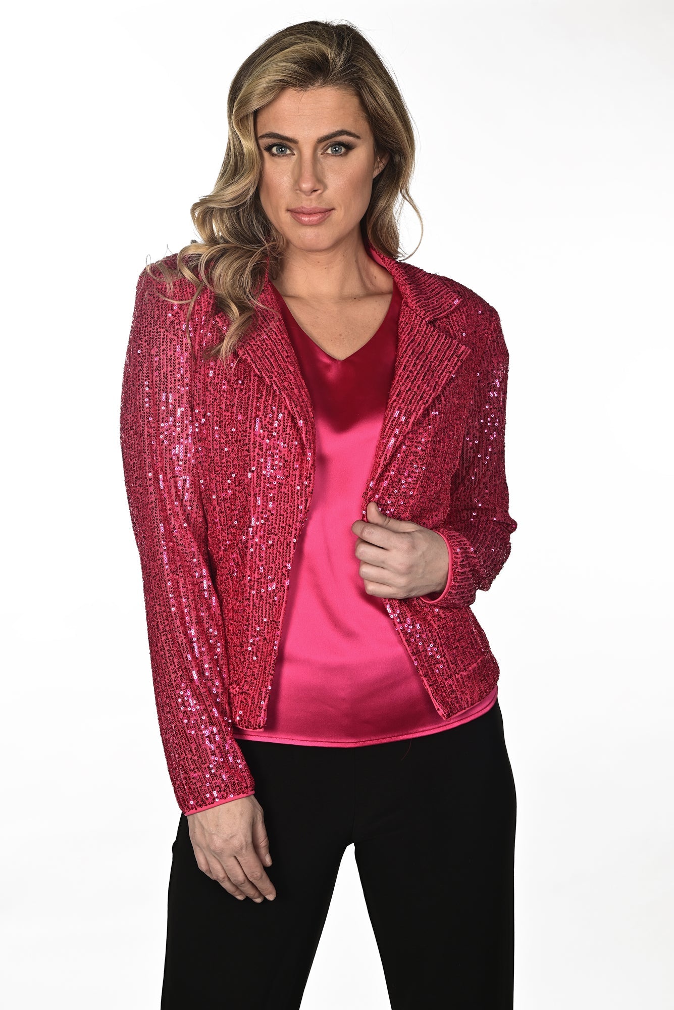 Veston pour femme par Frank Lyman | 234250 FUCHSIA | Boutique Vvög, vêtements mode pour homme et femme