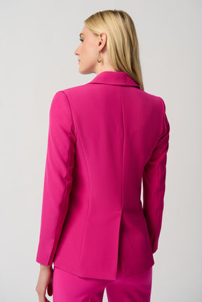 Veston pour femme par Joseph Ribkoff | 234929 Shocking Pink | Boutique Vvög, vêtements mode pour homme et femme