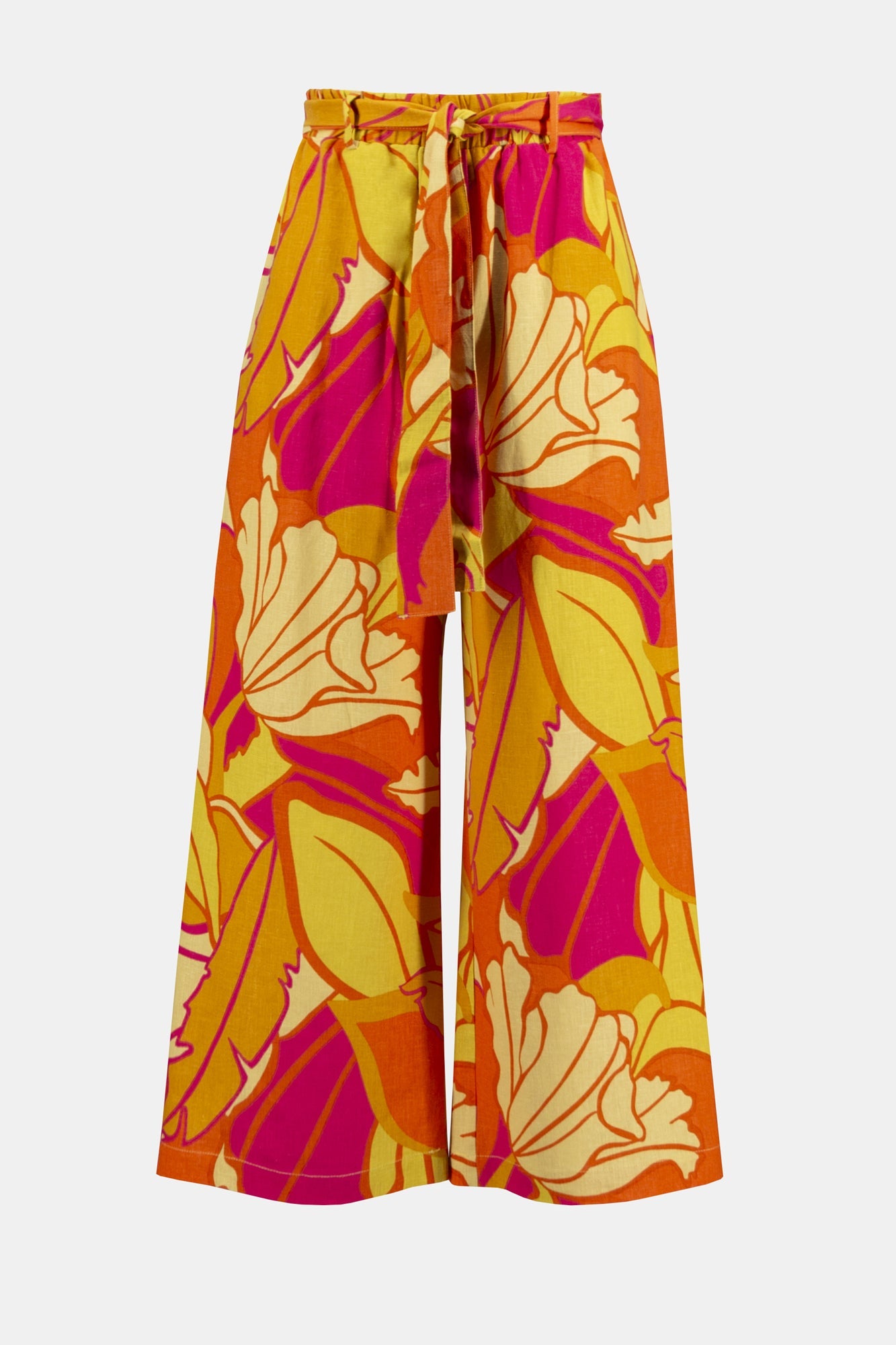 Pantalon pour femme par Joseph Ribkoff | 242910 PINK/MULTI | Boutique Vvög, vêtements mode pour homme et femme