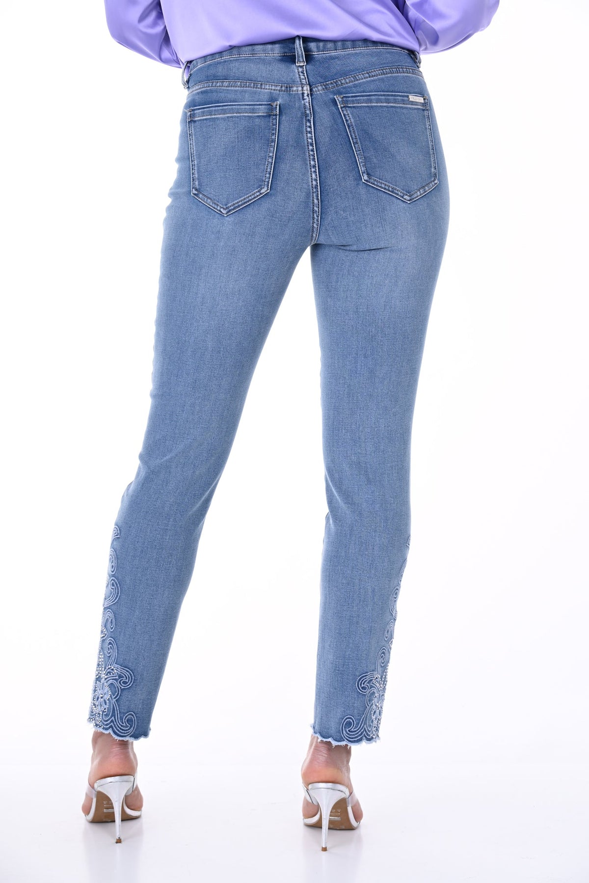 Jeans pour femme par Frank Lyman | 246220U BLUE | Boutique Vvög, vêtements mode pour homme et femme