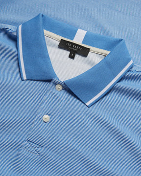 Polo Ted Baker - 259373 Blue - Boutique Vvög, vêtements mode pour hommes