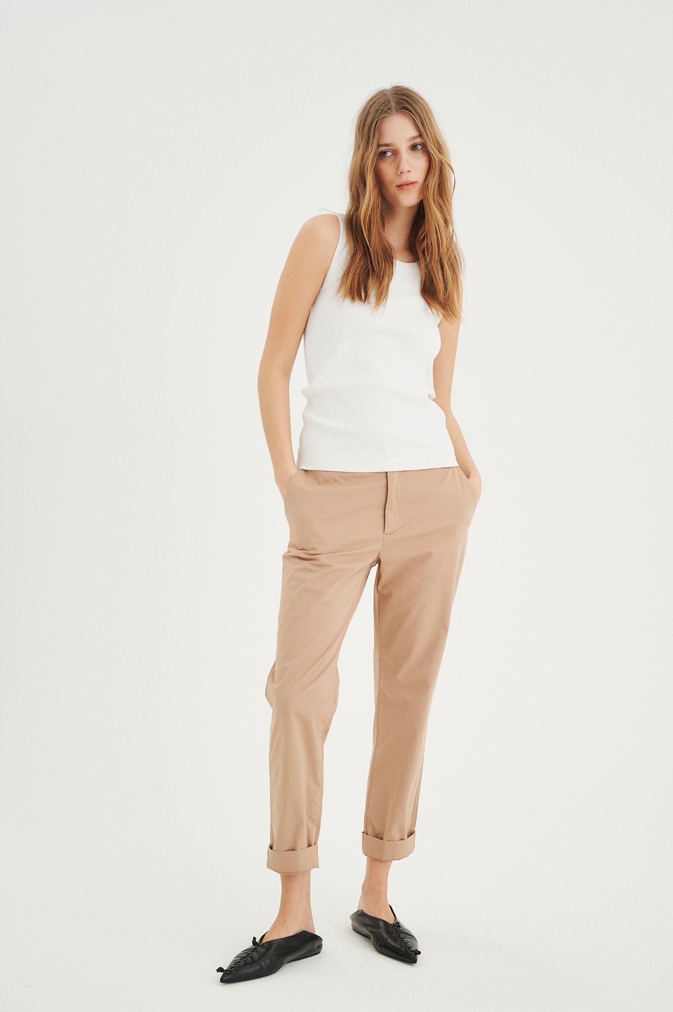 Camisole pour femme par Inwear | 30106466/Dagna 300001-PURE WHITE | Boutique Vvög, vêtements mode pour homme et femme