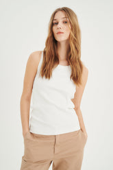 Camisole pour femme par Inwear | 30106466/Dagna 300001-PURE WHITE | Boutique Vvög, vêtements mode pour homme et femme