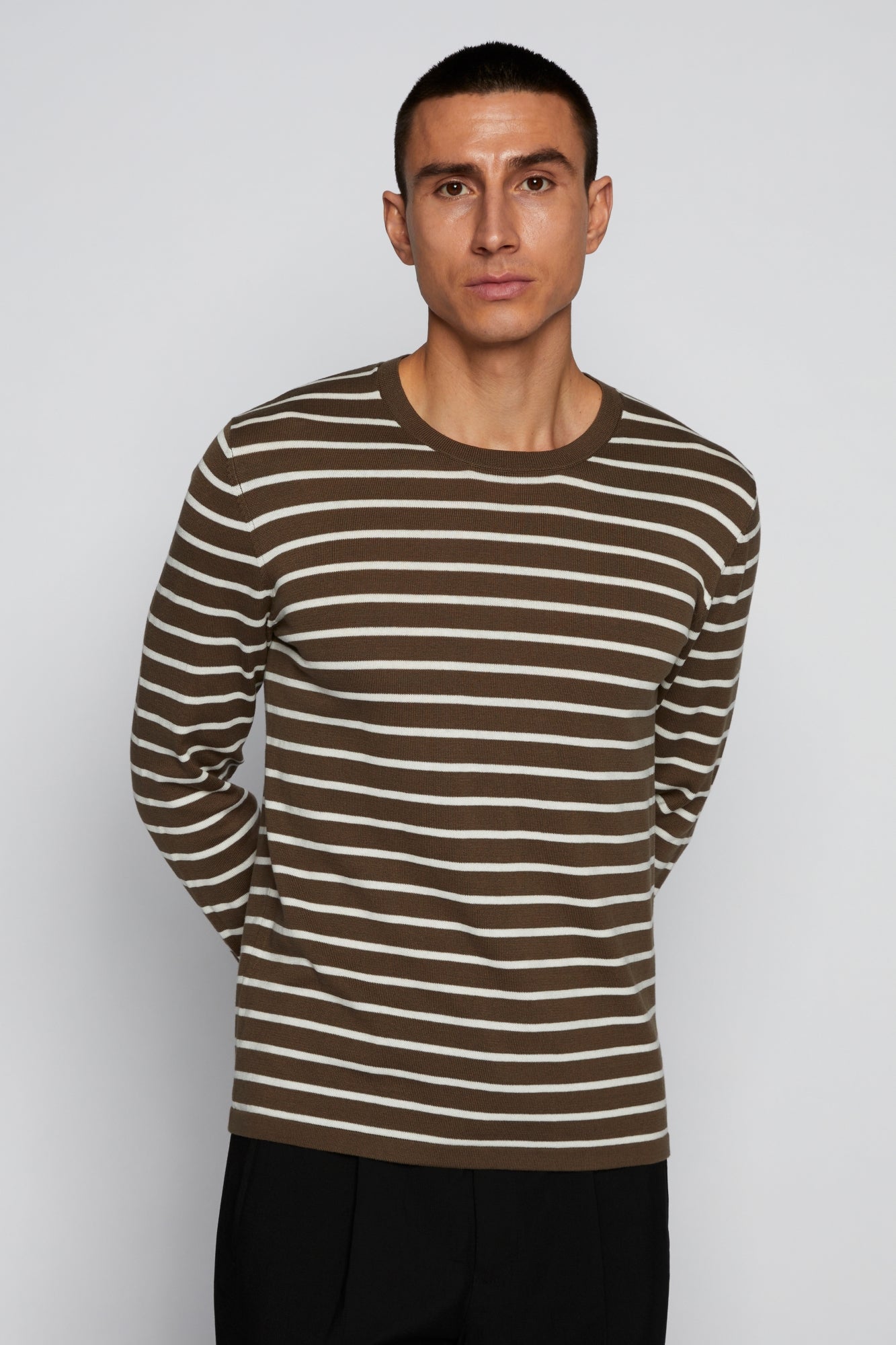 Men's long sleeve T-Shirt by Matinique Lennon X/30206529 190820