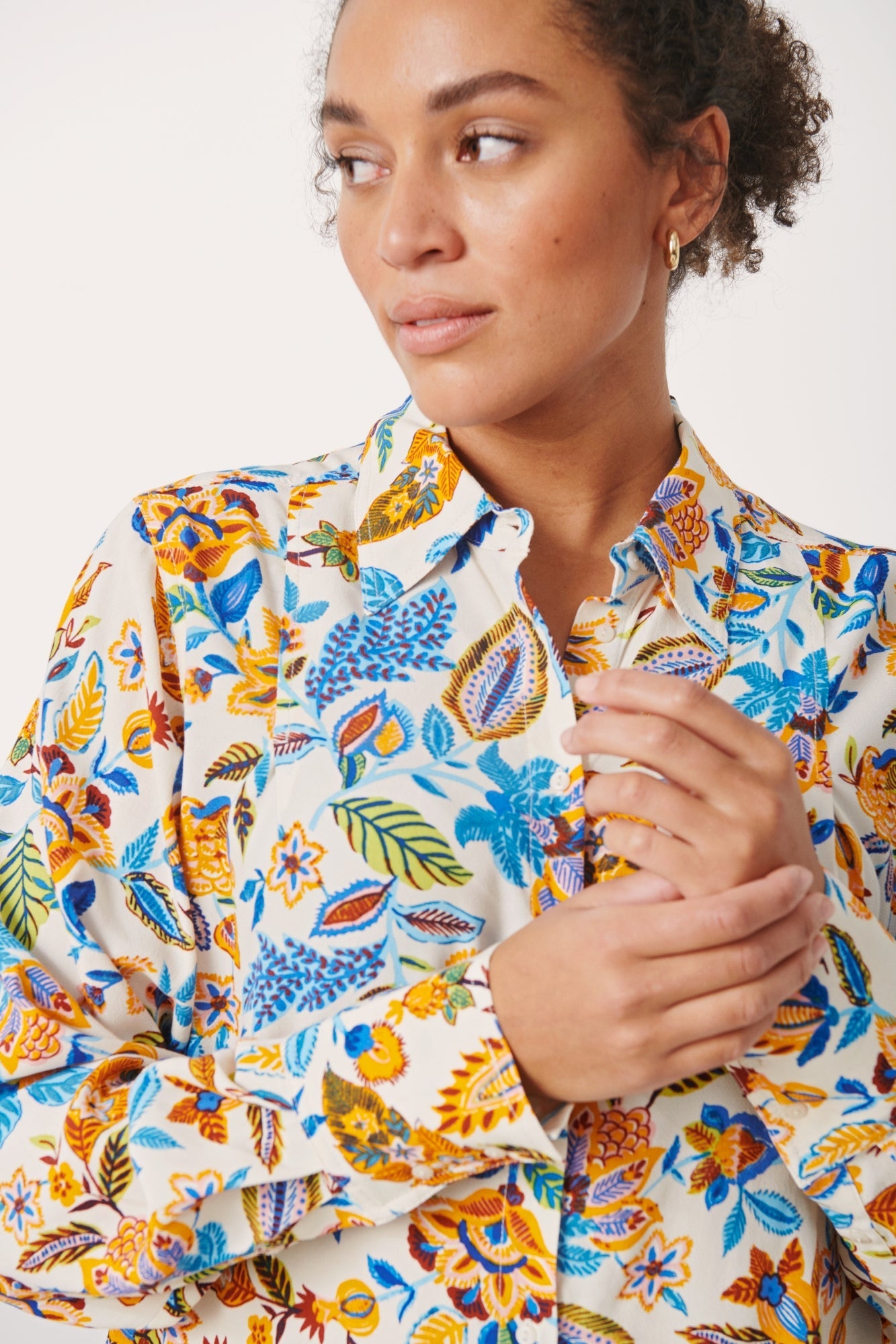 Blouse pour femme par Part Two | 30307521/Sabila 301843-BLUE | Boutique Vvög, vêtements mode pour homme et femme