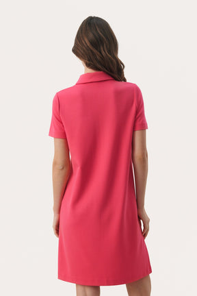 Robe pour femme par Part Two | 30308565 Rouge/171740-CLARET RED | Boutique Vvög, vêtements mode pour homme et femme