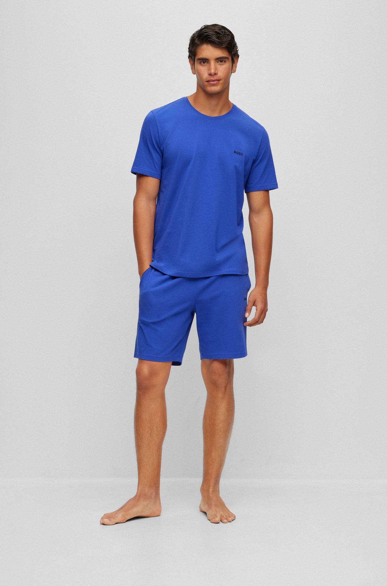 Bermuda pour homme par HUGO BOSS | 50469612 Bleu pâle/434-BRIGHT BLUE | Boutique Vvög, vêtements mode pour homme et femme