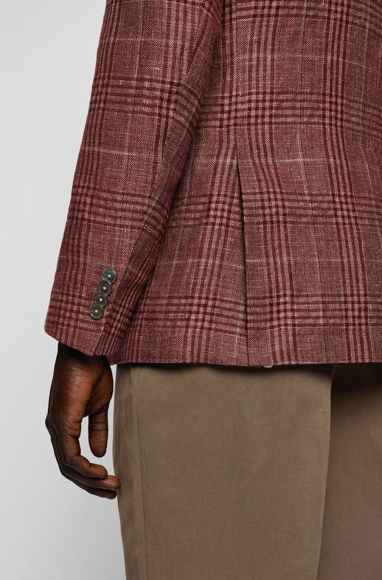 Veston pour homme par HUGO BOSS | 50473719 603-DARK RED | Machemise.ca, vêtements mode pour hommes