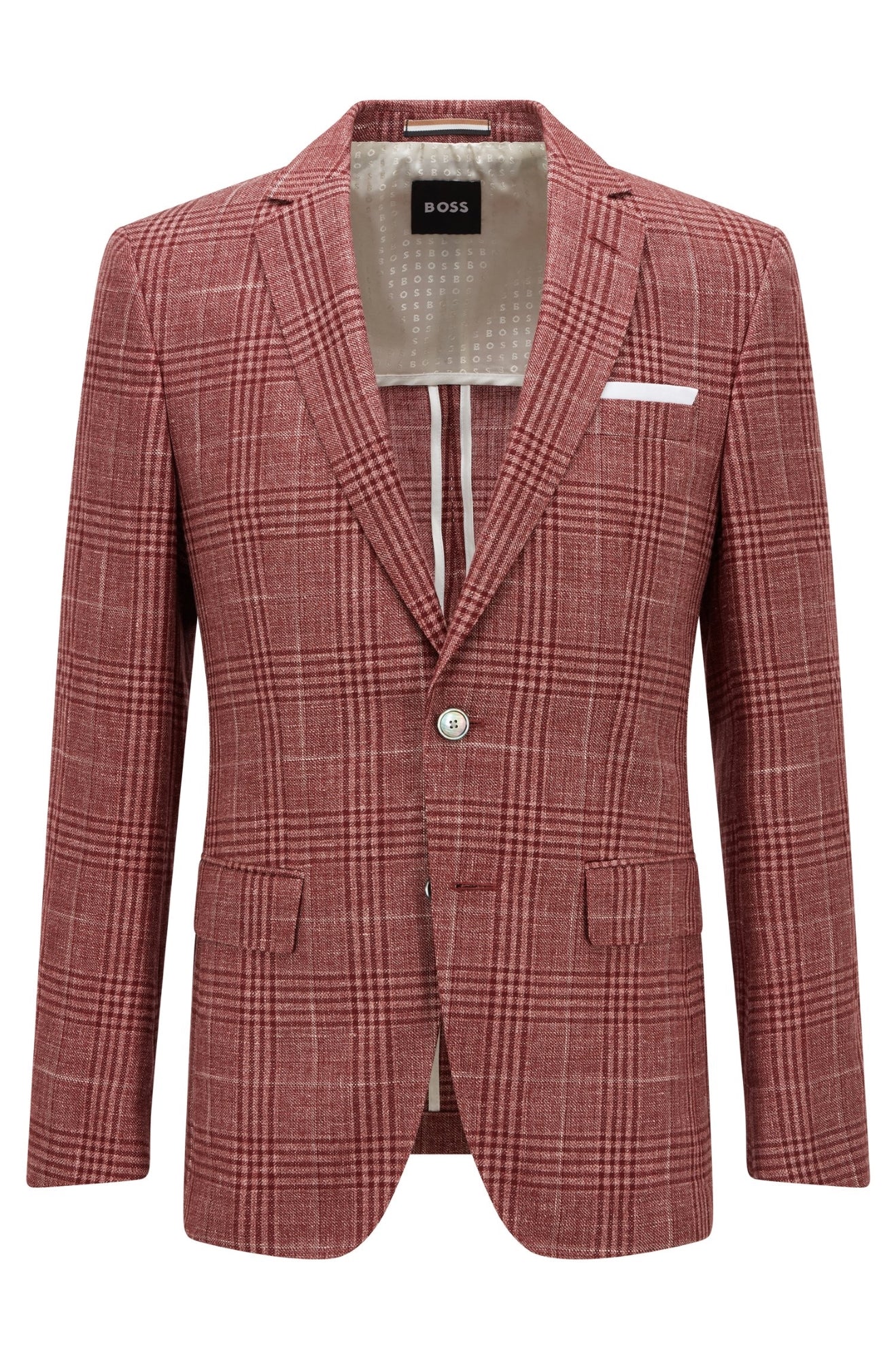 Veston pour homme par HUGO BOSS | 50473719 603-DARK RED | Machemise.ca, vêtements mode pour hommes