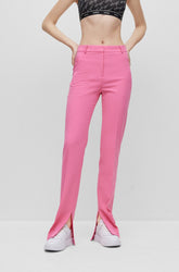 Pantalon pour femme par HUGO BOSS | 50476653 662-MEDIUM PINK | Boutique Vvög, vêtements mode pour homme et femme