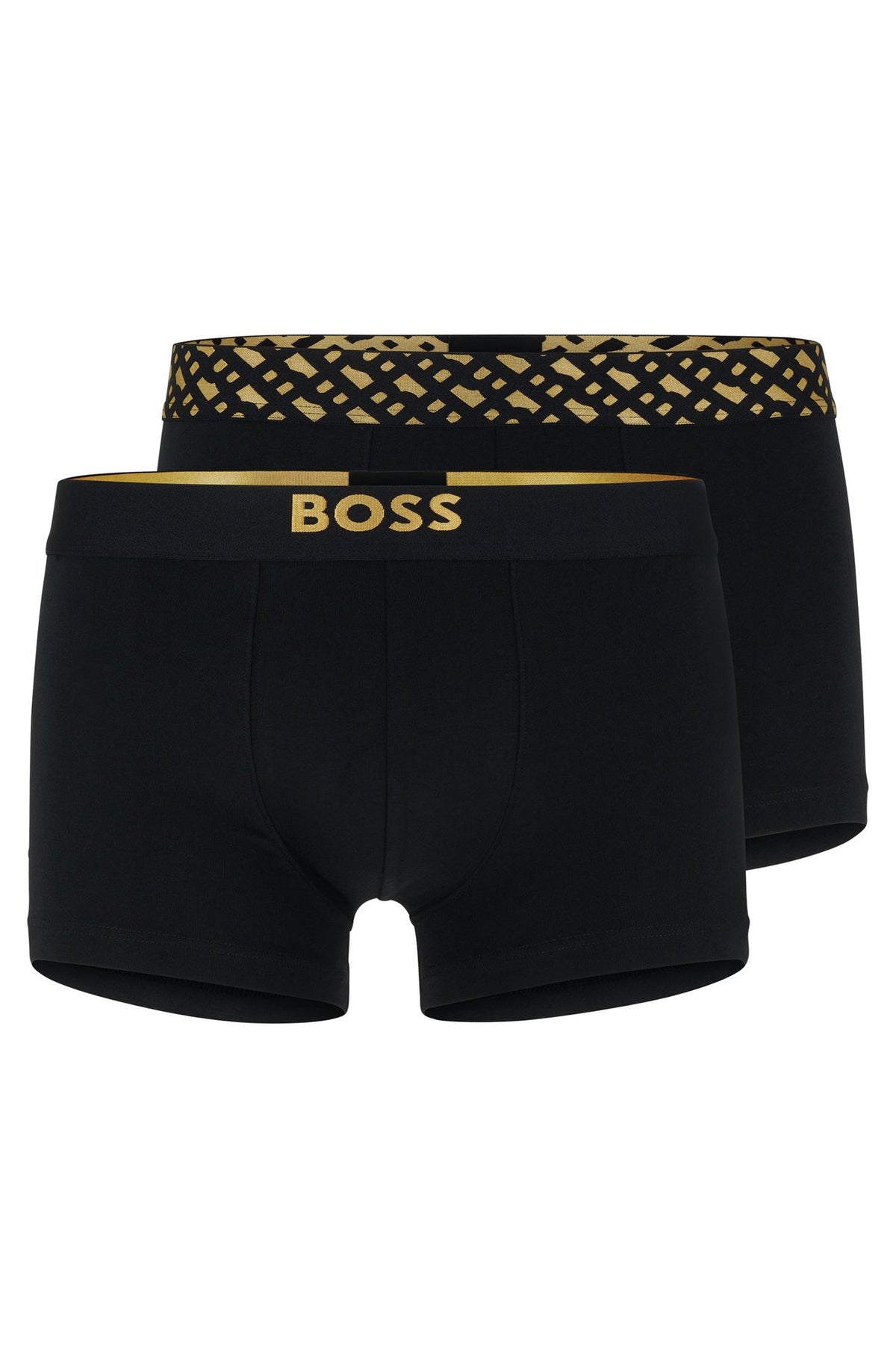 Paquet de 2 boxers pour homme par HUGO BOSS | 50483650 007-BLACK-Noir | Boutique Vvög, vêtements mode pour homme et femme