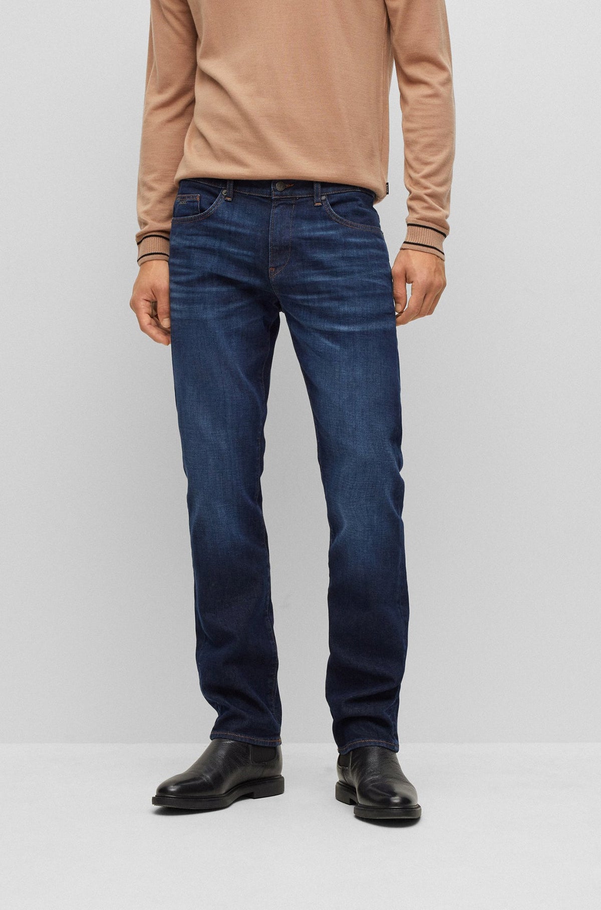Jeans pour homme par HUGO BOSS | 50488490 Marine/413-NAVY | Boutique Vvög, vêtements mode pour homme et femme