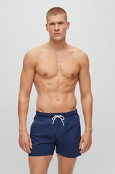 Maillot short pour homme par HUGO BOSS | 50491594 Marine/413-NAVY | Boutique Vvög, vêtements mode pour homme et femme