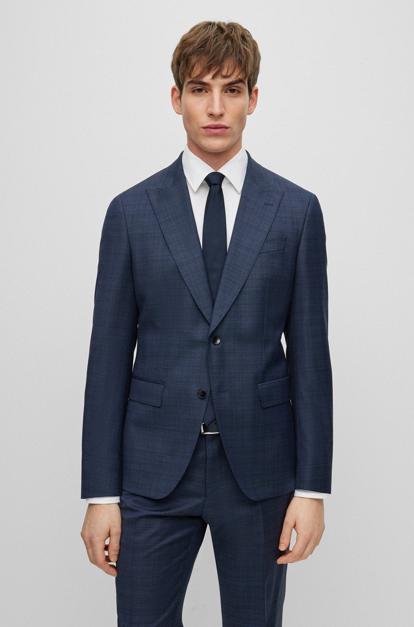 Habit pour homme par HUGO BOSS | 50497205 404-DARK BLUE | Boutique Vvög, vêtements mode pour homme et femme