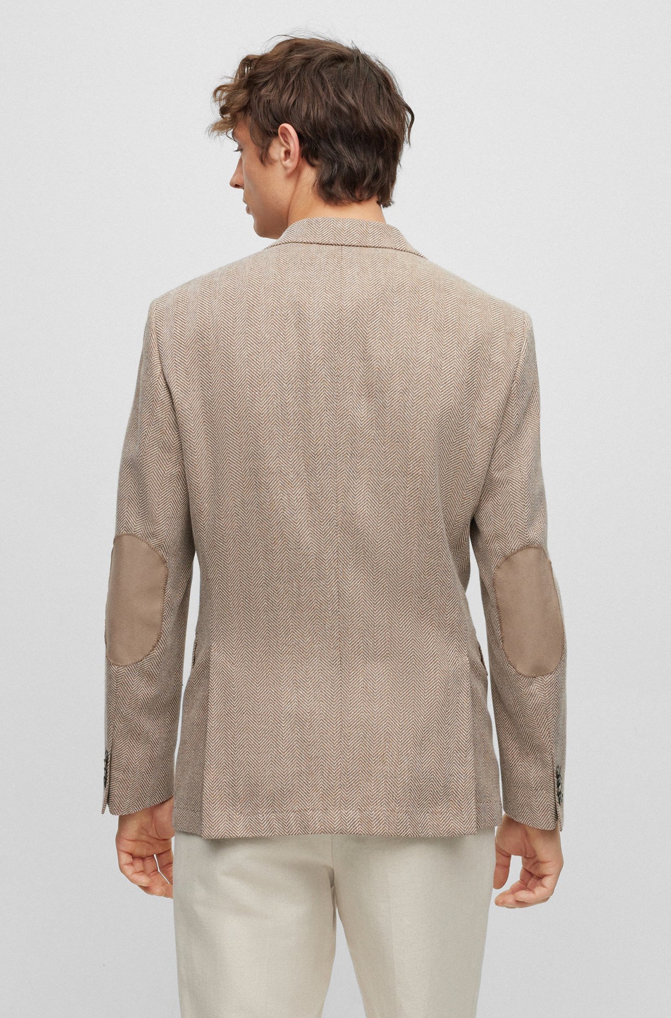 Veston pour homme par HUGO BOSS | 50497274 260-MEDIUM BEIGE | Boutique Vvög, vêtements mode pour homme et femme