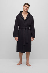 Robe de chambre pour homme par HUGO BOSS | 50503142 Noir/001-BLACK | Boutique Vvög, vêtements mode pour homme et femme