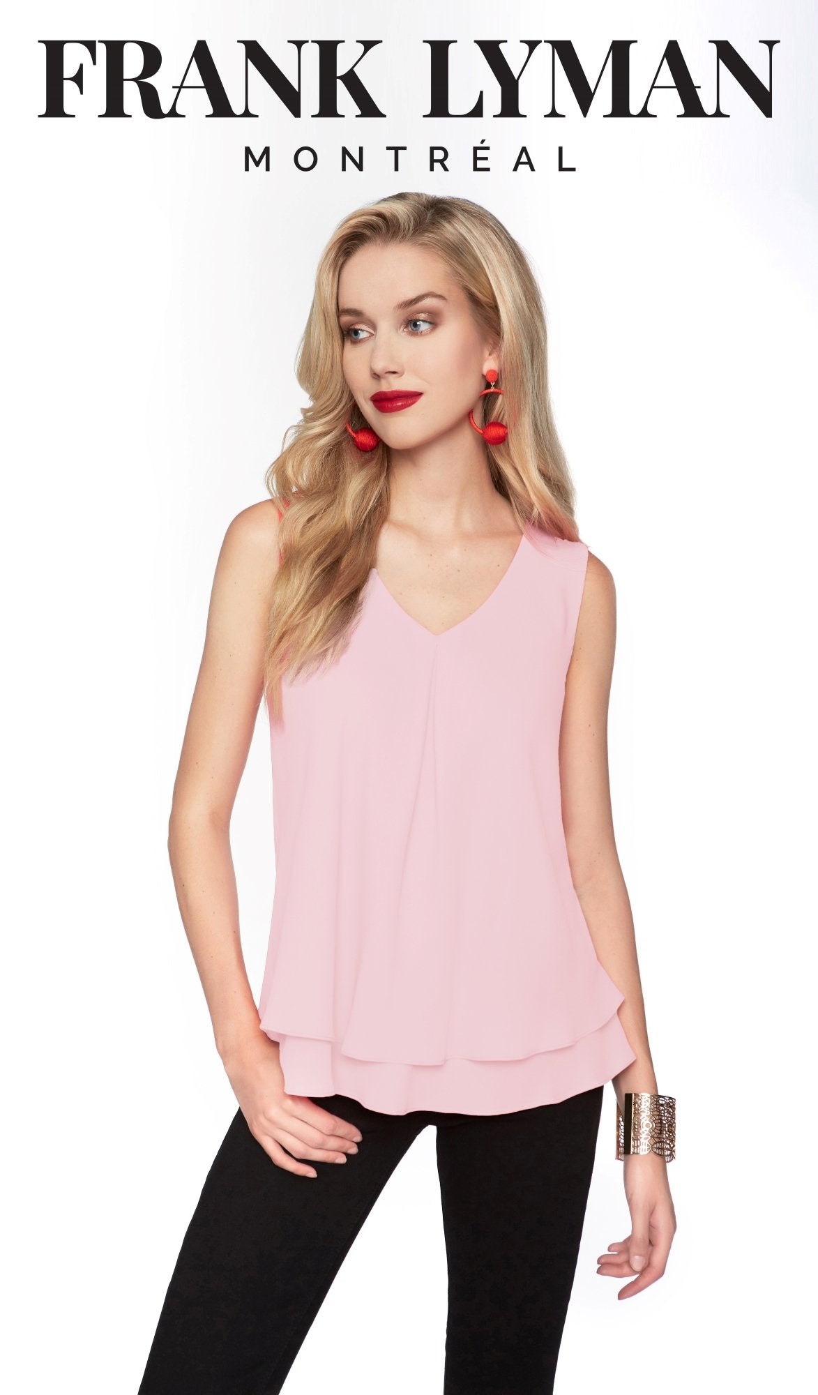 Camisole Frank Lyman - 61175 BLUSH - Boutique Vvög, vêtements mode pour homme & femme
