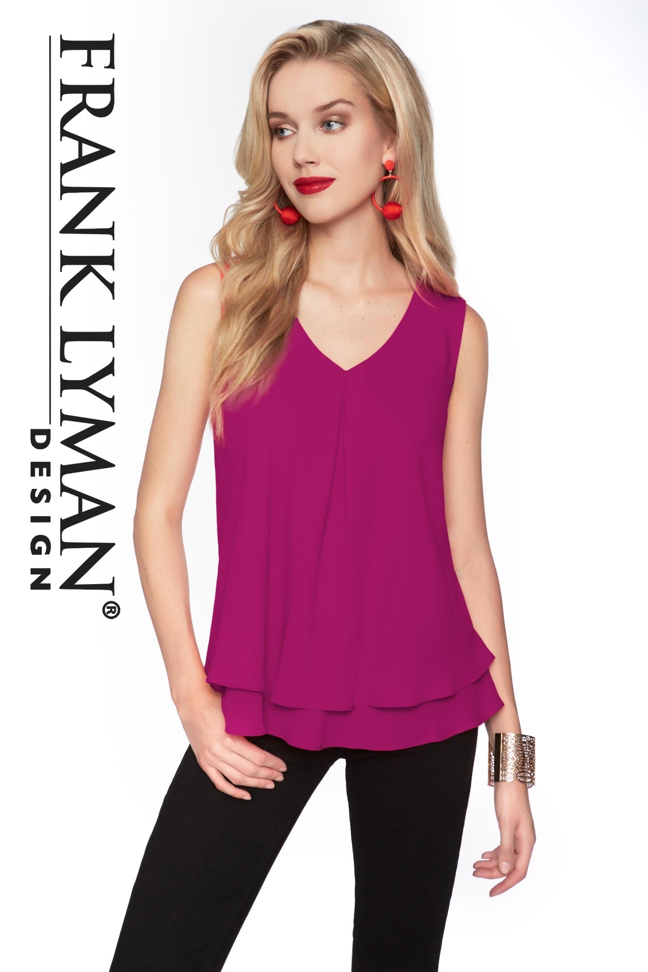 Camisole pour femme par Frank Lyman | 61175 Orchid | Boutique Vvög, vêtements mode pour femme et homme