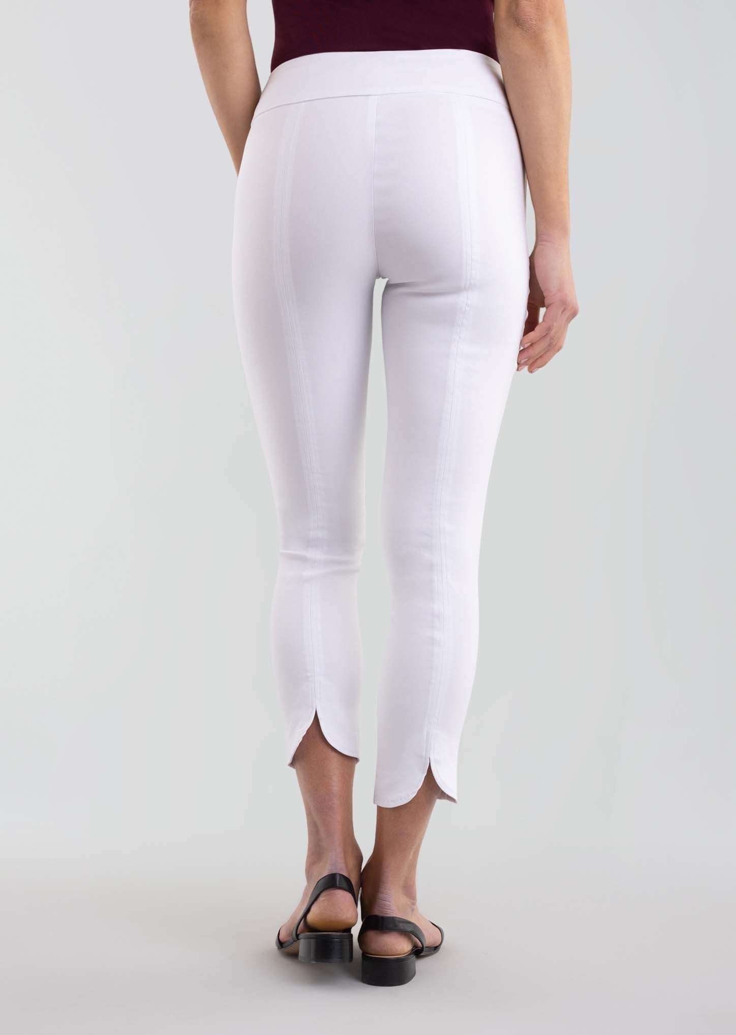 Pantalon à la cheville 'Crop' pour femme par Lisette L | Mercury 71704 02-White | Boutique Vvög, vêtements mode pour homme & femme