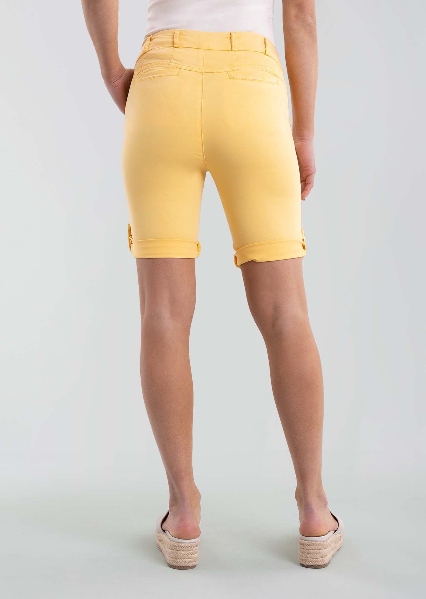 Bermuda pour femme par Lisette L | Josie 882774 346-Sunflower | Boutique Vvög, vêtements mode pour homme & femme