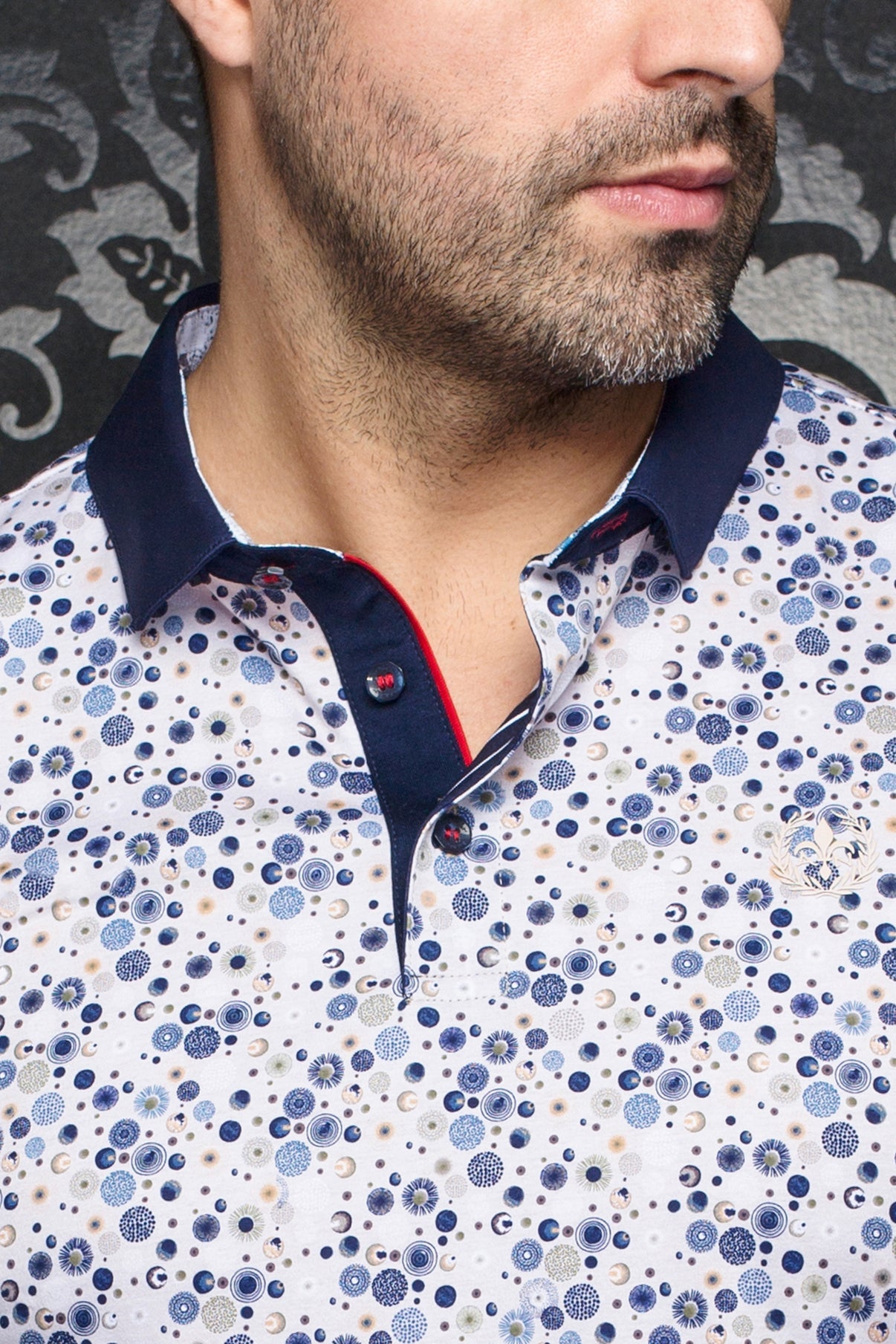 Polo pour homme par Au Noir | ADONIS Pierre | Boutique Vvög, inventaire complet de la marque Au Noir
