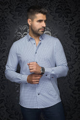 Chemise manches longues en Knit pour homme par Au Noir | ALEXANDER WPC Marine | Boutique Vvög, inventaire complet de la marque Au Noir