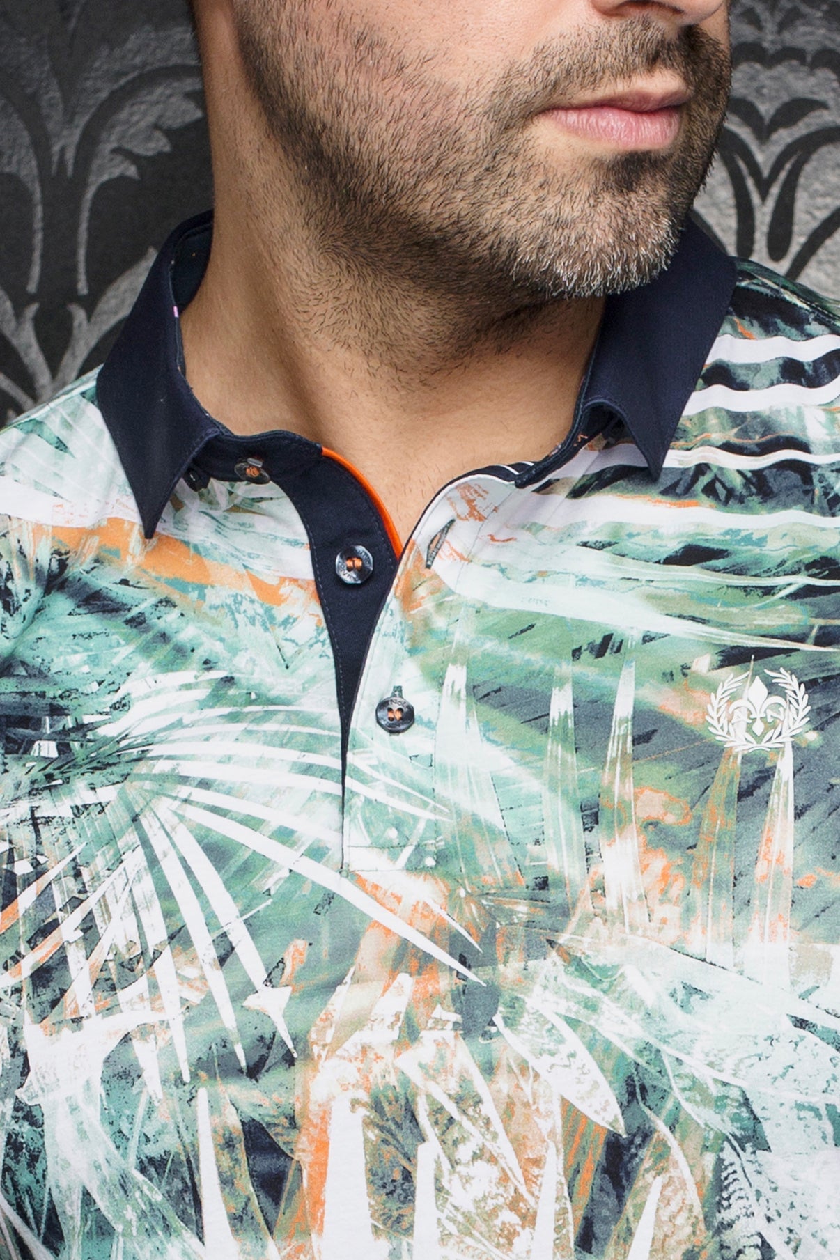 Polo pour homme par Au Noir | AMAZONIA Vert | Boutique Vvög, inventaire complet de la marque Au Noir