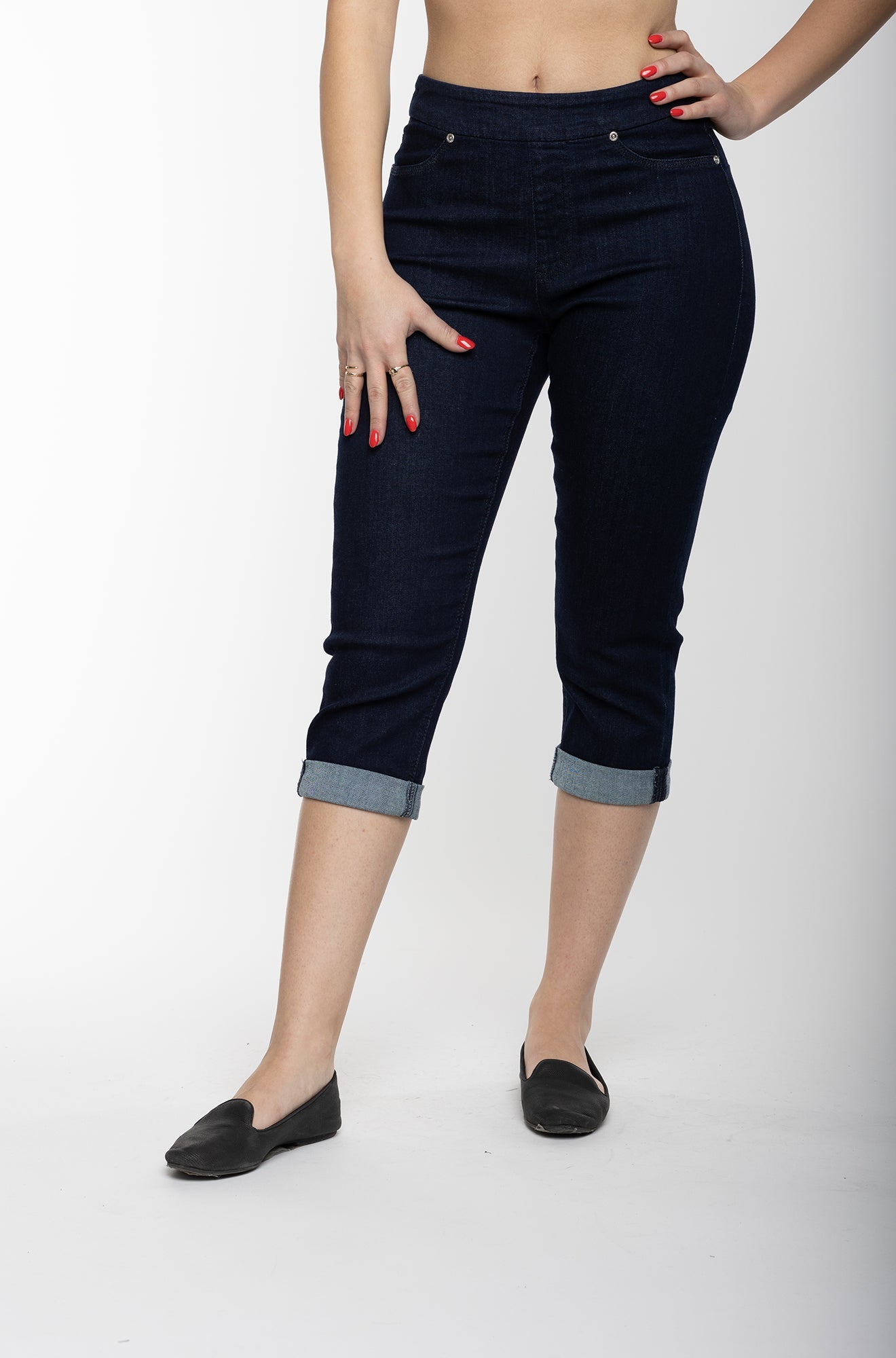 Capri pour femme par Carreli Jeans | B0086R DENIM | Boutique Vvög, vêtements mode pour homme et femme