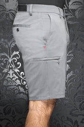 Bermuda/Short pour homme par Au Noir | BAYLINER-HOGAN Gris Pâle | Boutique Vvög, inventaire complet de la marque Au Noir