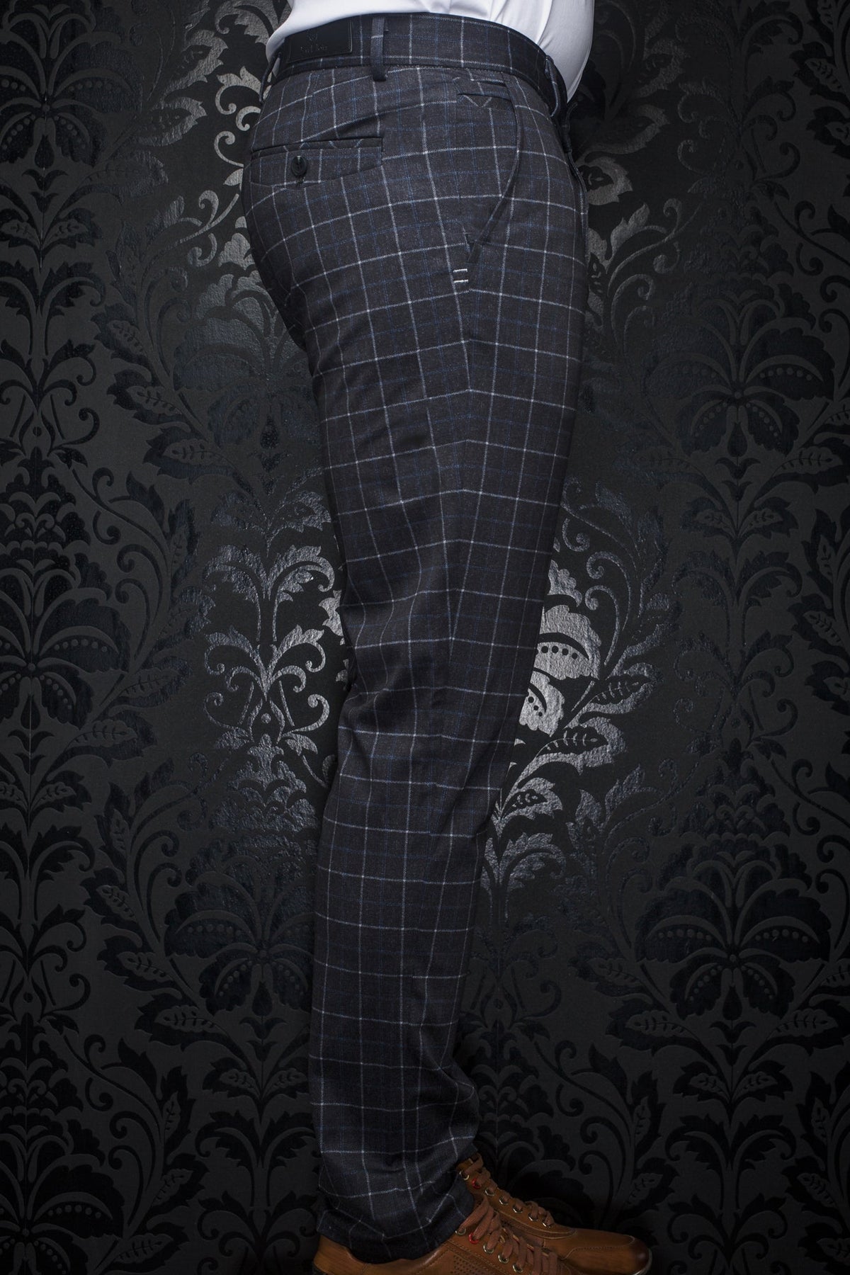 Pantalon pour homme par Au Noir | BERETTA-BRODY Noir | Boutique Vvög, inventaire complet de la marque Au Noir