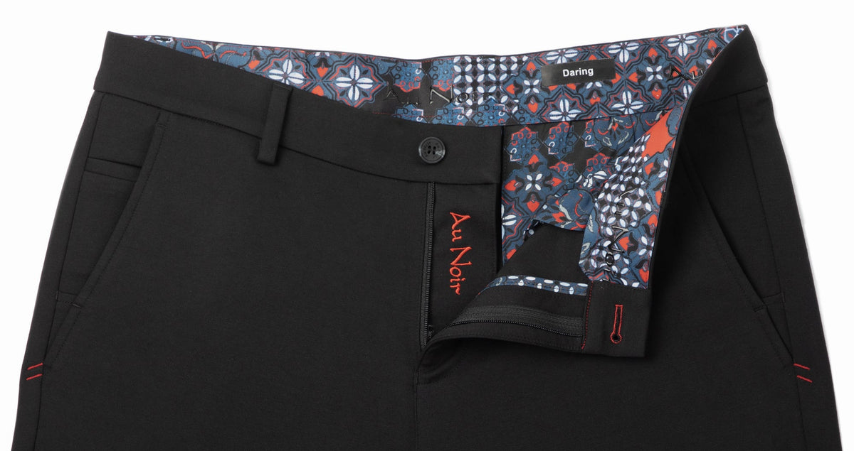 Pantalon pour homme par Au Noir | BERETTA-GIACOMO Noir | Boutique Vvög, inventaire complet de la marque Au Noir
